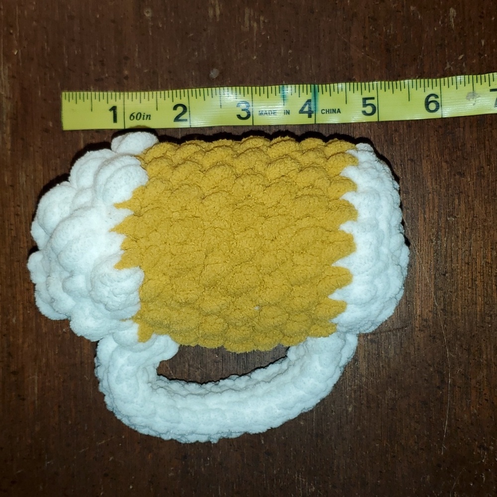 Beer Mug Crochet Buddy - Picture 3 of 4